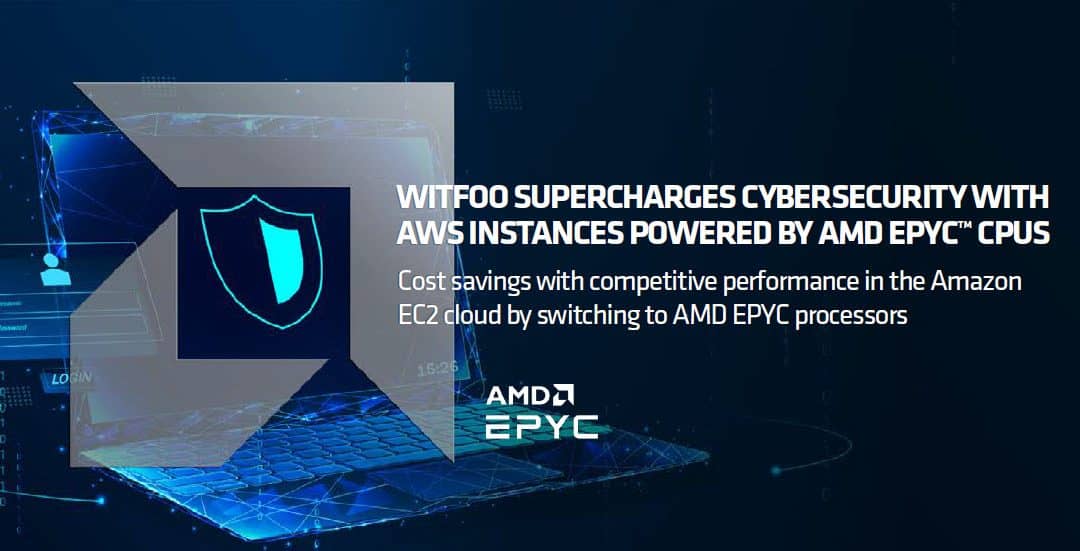 WITFOO SUPERCHARGES CYBERSECURITY WITH AWS INSTANCES POWERED BY AMD EPYC™ CPUS